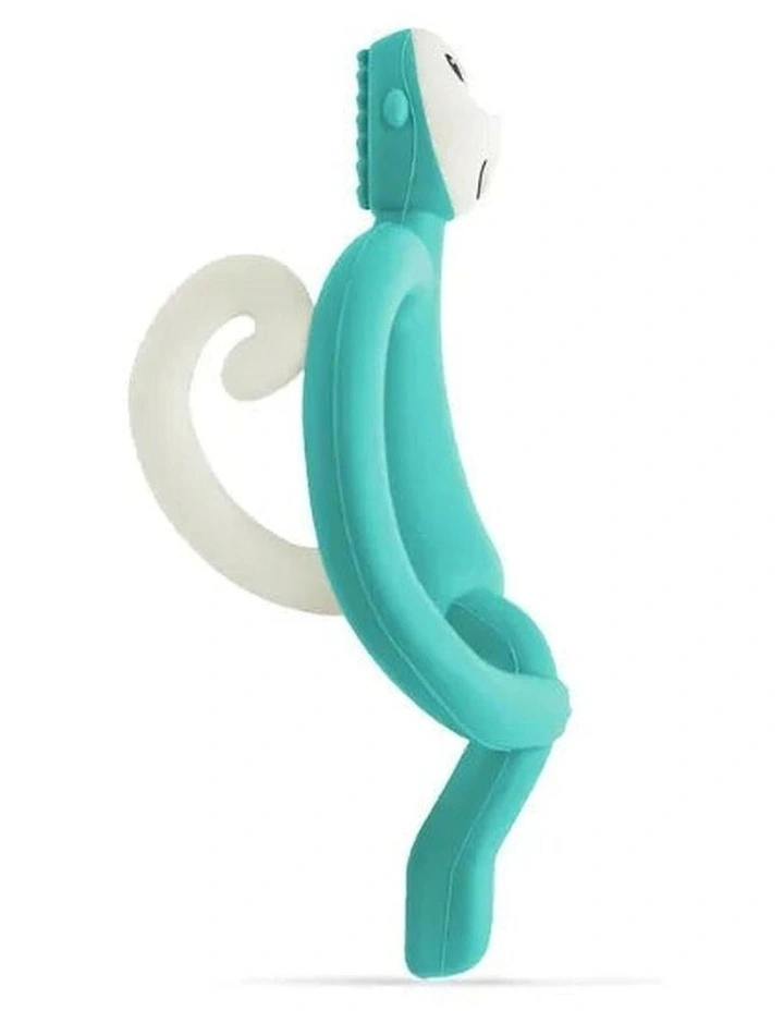 Matchstick Monkey Teething Toy and Gel Applicator - Emerald image 2