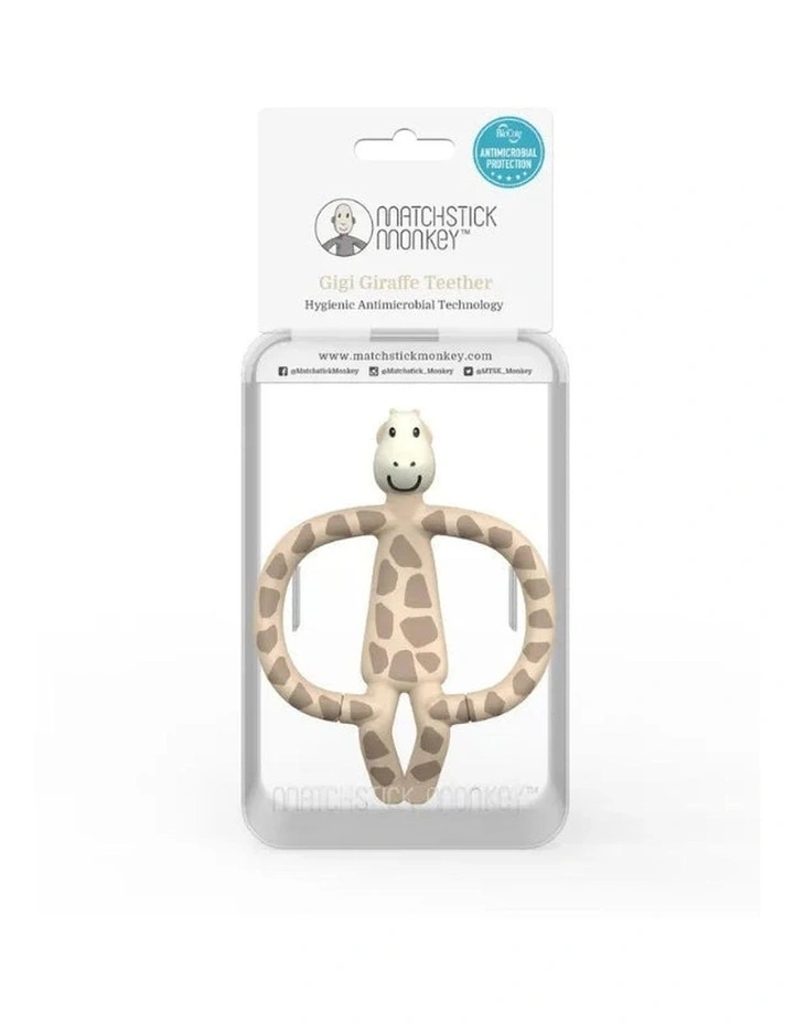 Matchstick Monkey Giraffe Teether image 3
