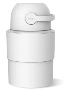 Heka M - Telescopic Nappy Bin - White