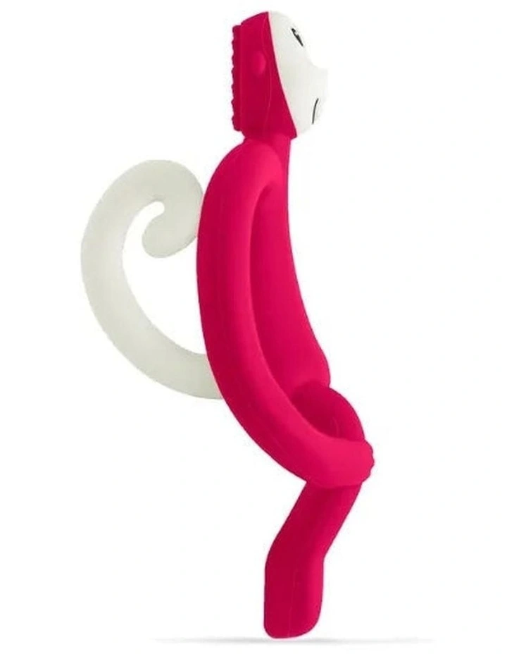Matchstick Monkey Teething Toy and Gel Applicator - Red image 2