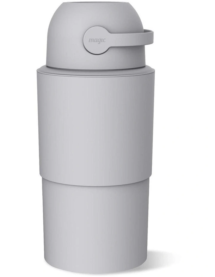 Heka L - Telescopic Nappy Bin - Concrete image 1