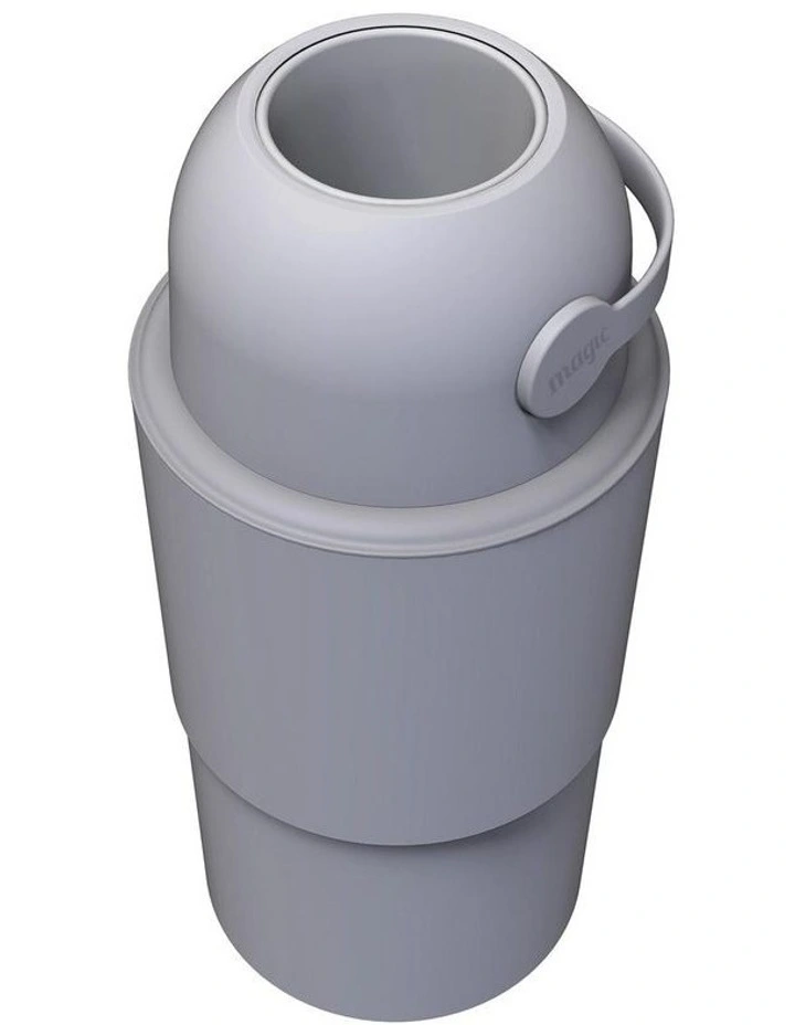 Heka L - Telescopic Nappy Bin - Concrete image 2