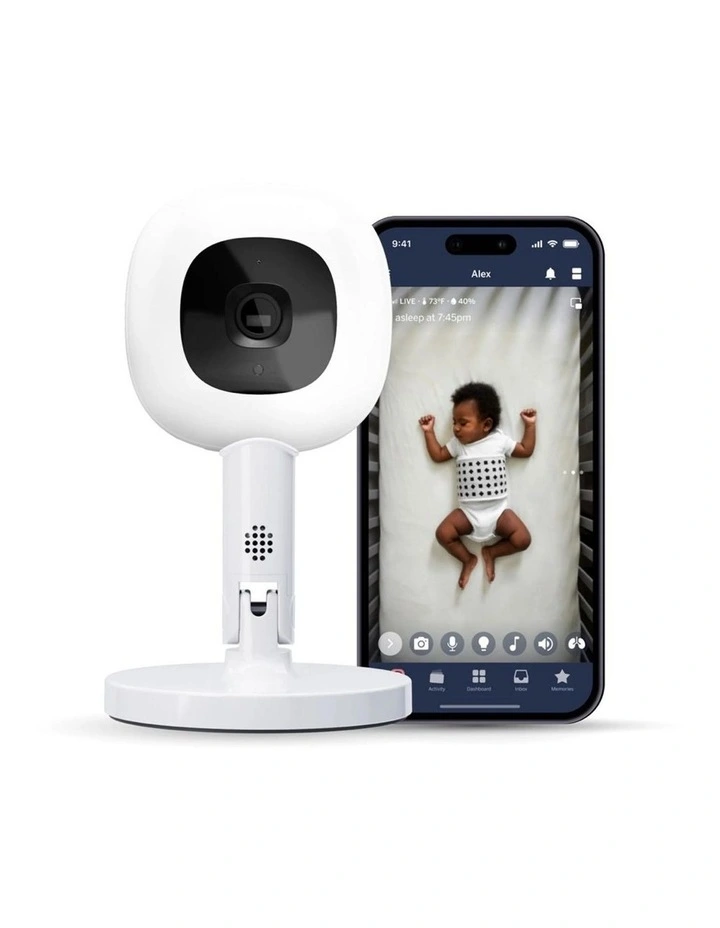 Nanit Smart Baby Monitor with Flex Stand for Travel & Multi-Room Use image 1