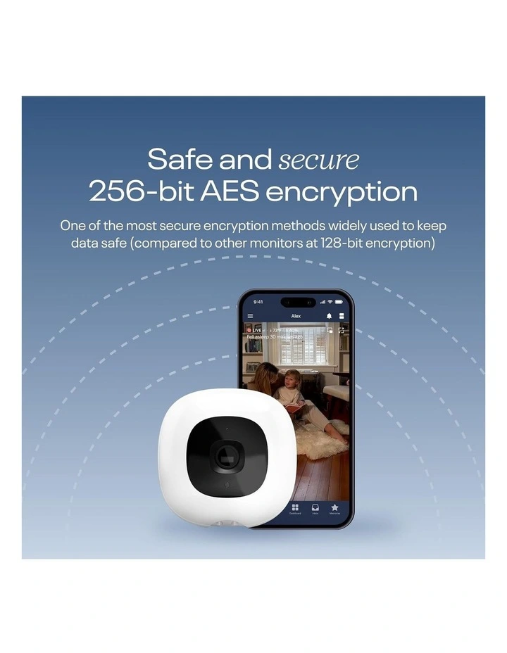 Nanit Smart Baby Monitor with Flex Stand for Travel & Multi-Room Use image 5