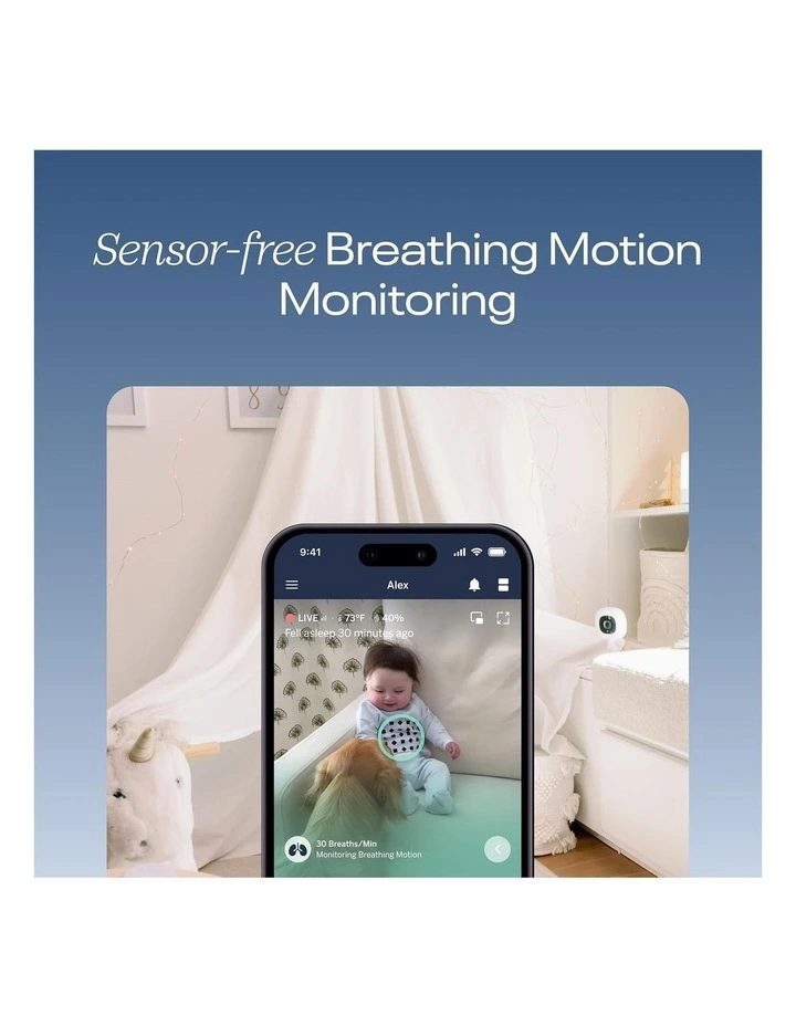 Nanit Smart Baby Monitor with Flex Stand for Travel & Multi-Room Use image 6