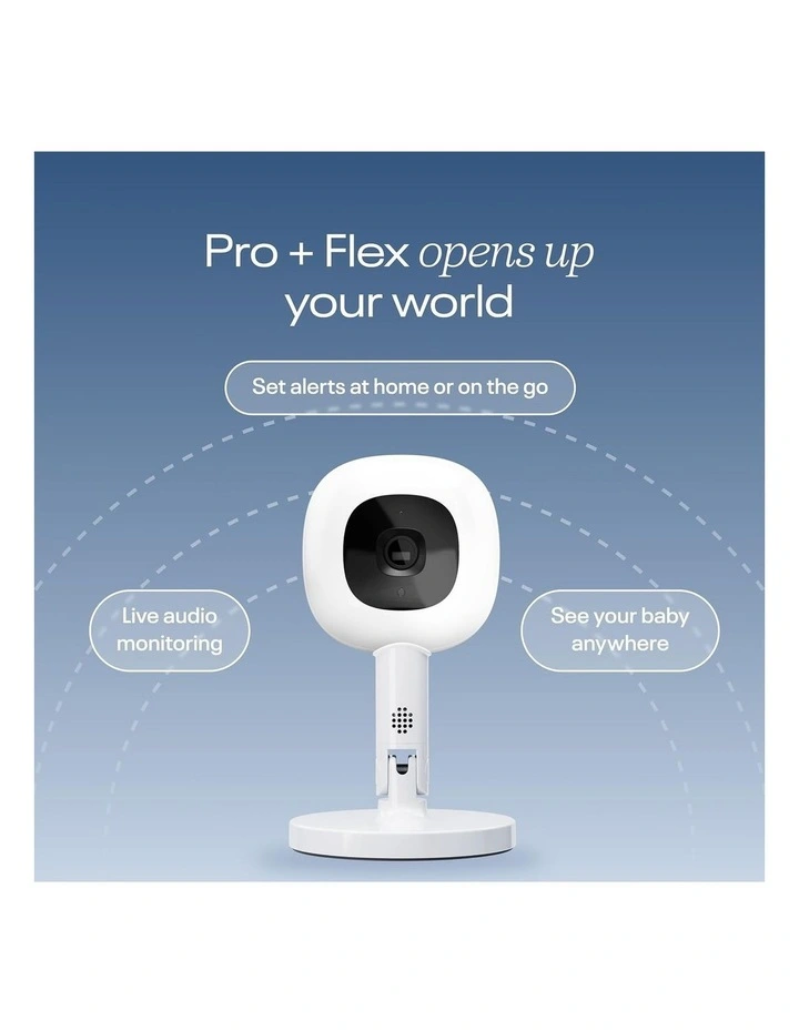 Nanit Smart Baby Monitor with Flex Stand for Travel & Multi-Room Use image 7