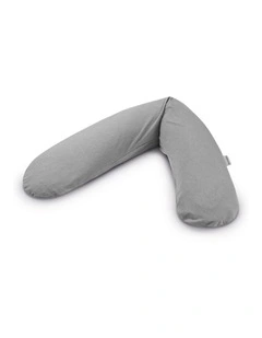 The Original Maternity and Nursing Pillow - Melange Mid Grey Bamboo