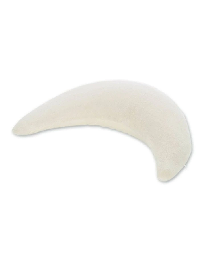 Plushy Moon Cuddle & Nursing Pillow - Cream image 1