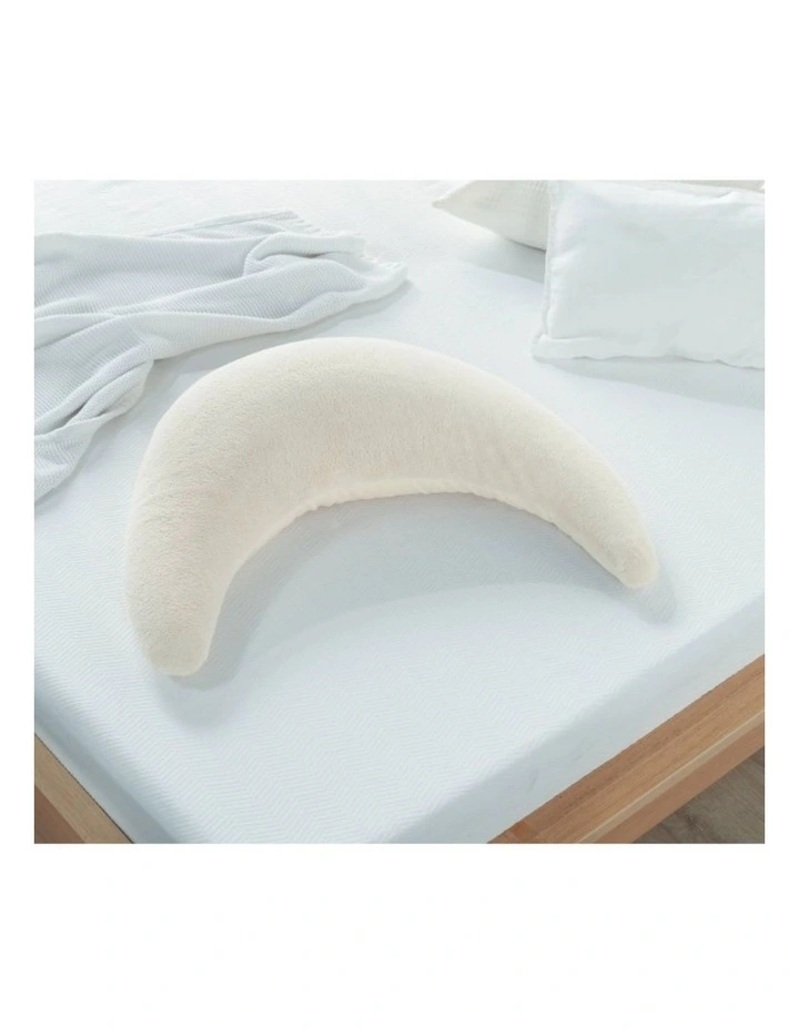 Plushy Moon Cuddle & Nursing Pillow - Cream image 2