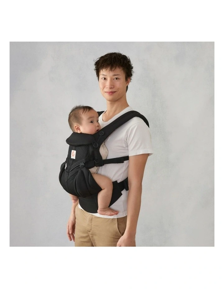 Omni Classic Mesh Baby Carrier - Onyx Black image 4