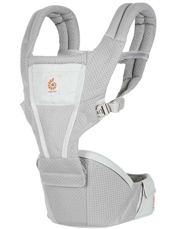 Alta Hip Seat Baby Carrier - Pearl Grey image 2