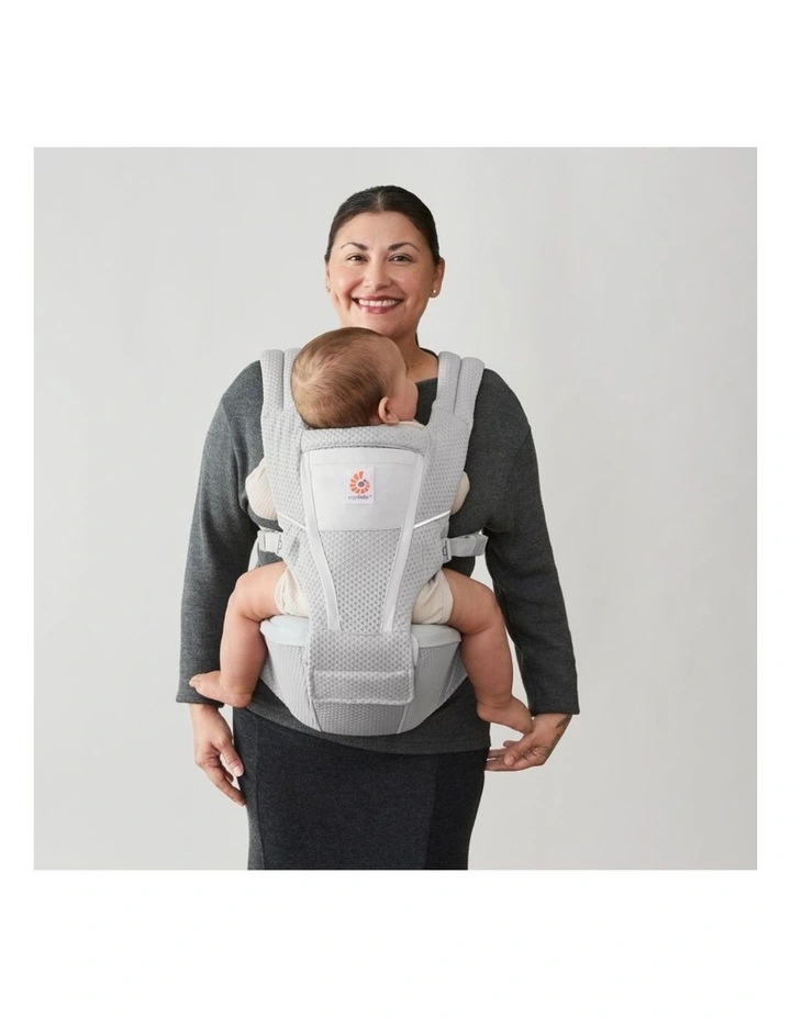 Alta Hip Seat Baby Carrier - Pearl Grey image 3