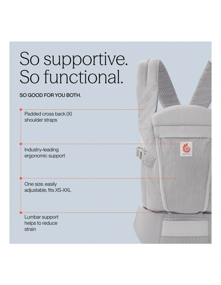 Omni Lite Baby Carrier - Pearl Grey image 7