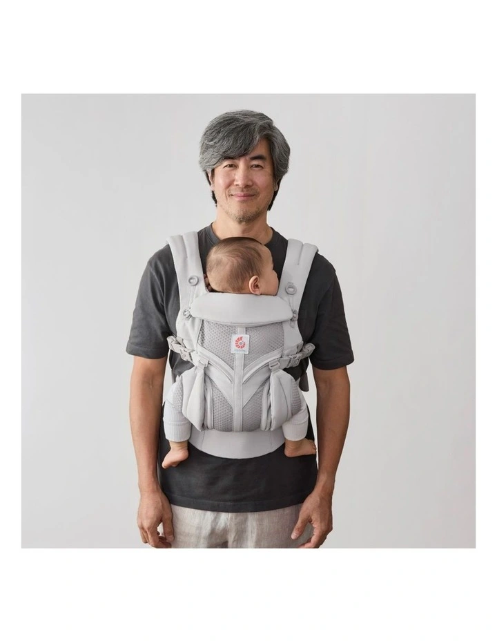 Omni Classic Mesh Baby Carrier - Pearl Grey image 3