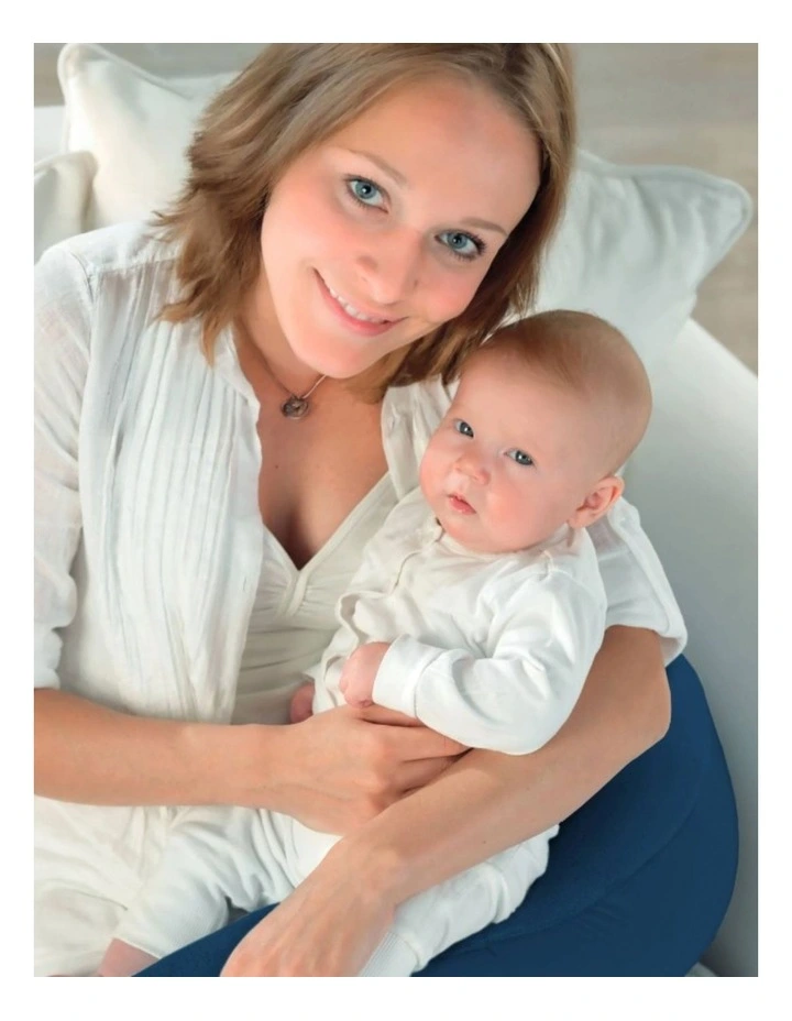 Plushy Moon Cuddle & Nursing Pillow - Dark Blue image 5