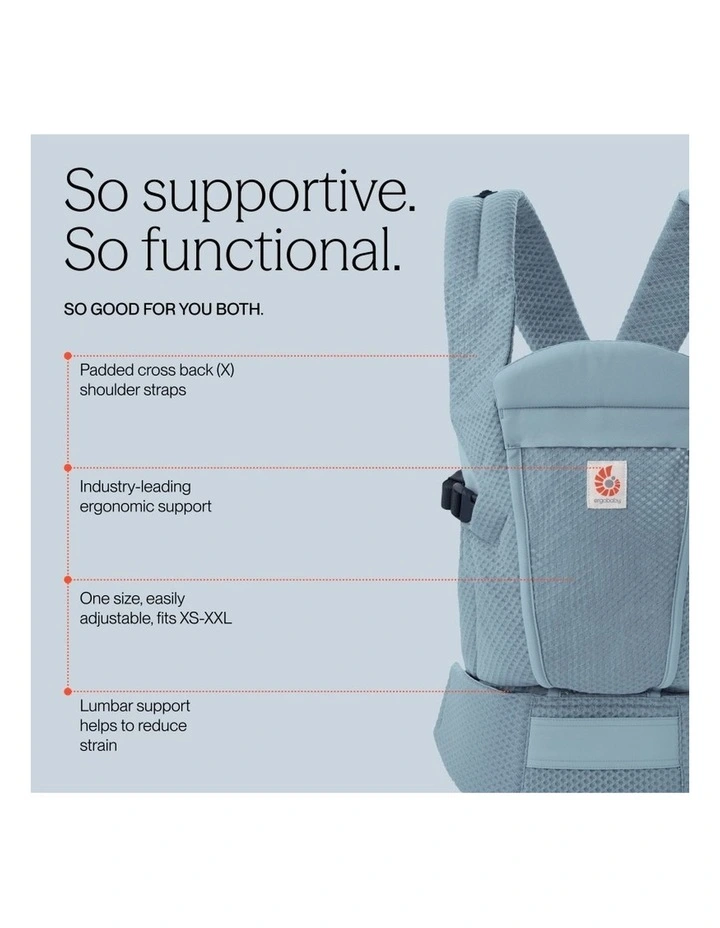 Omni Lite Baby Carrier - Slate Blue image 6