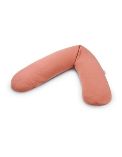 The Original Maternity & Nursing Pillow - Terracotta Muslin
