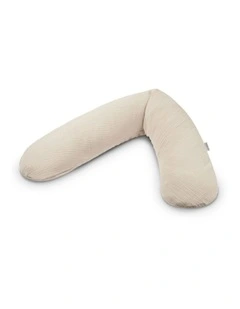 The Original Maternity & Nursing Pillow - Sand Beige Muslin