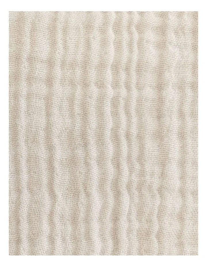 The Original Maternity & Nursing Pillow Cover - Sand Beige Muslin image 2