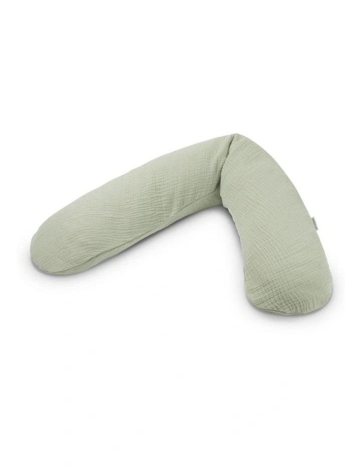 The Original Maternity & Nursing Pillow - Sage Muslin image 1