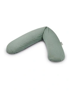 The Original Maternity and Nursing Pillow - Melange Green Grey Bamboo