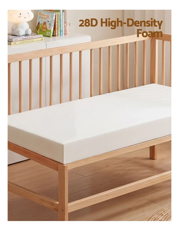 Giselle Bedding Cot Mattress, 11cm Thick Baby Mattress with Tencel Cover image 4