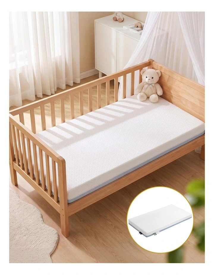 Giselle Bedding Cot Mattress, 11cm Thick Baby Mattress with Tencel Cover image 7