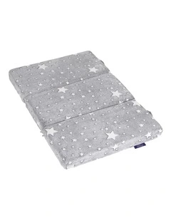 Giselle Bedding Foldable Cot Mattress for Travel Cot, Glow-in-Dark Cover
