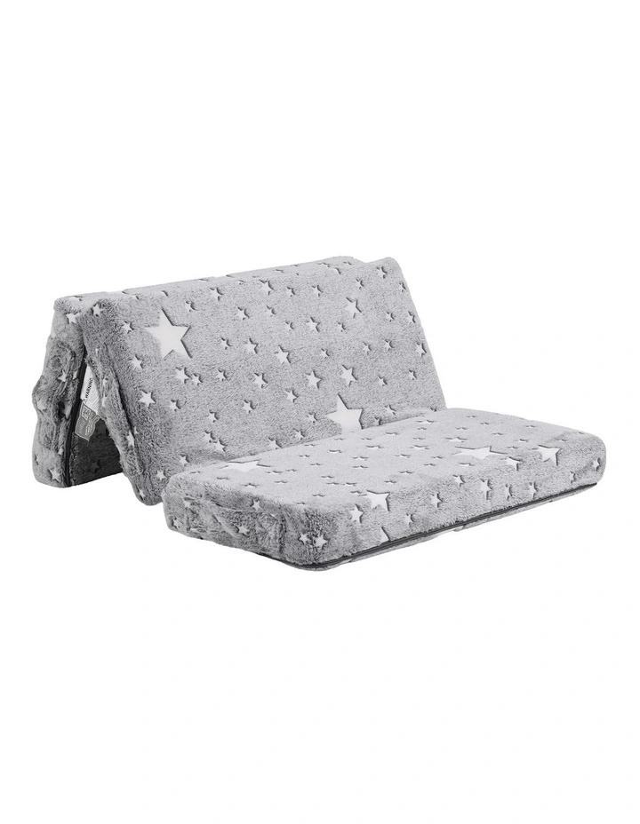 Giselle Bedding Foldable Cot Mattress for Travel Cot, Glow-in-Dark Cover image 3