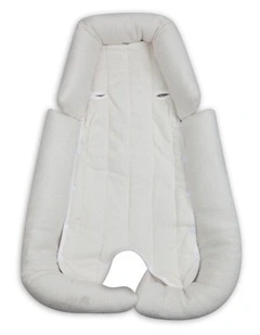 Deluxe All-Around Support Velboa Plush Padding Baby Cream