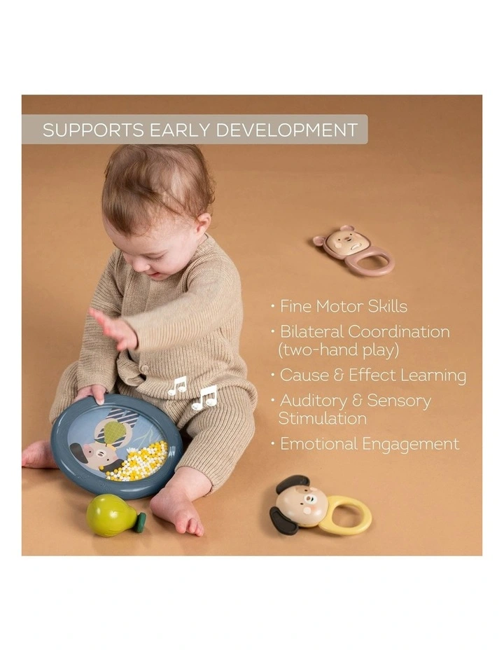 4pc Musical Discovery Set Baby Instruments 6m image 6