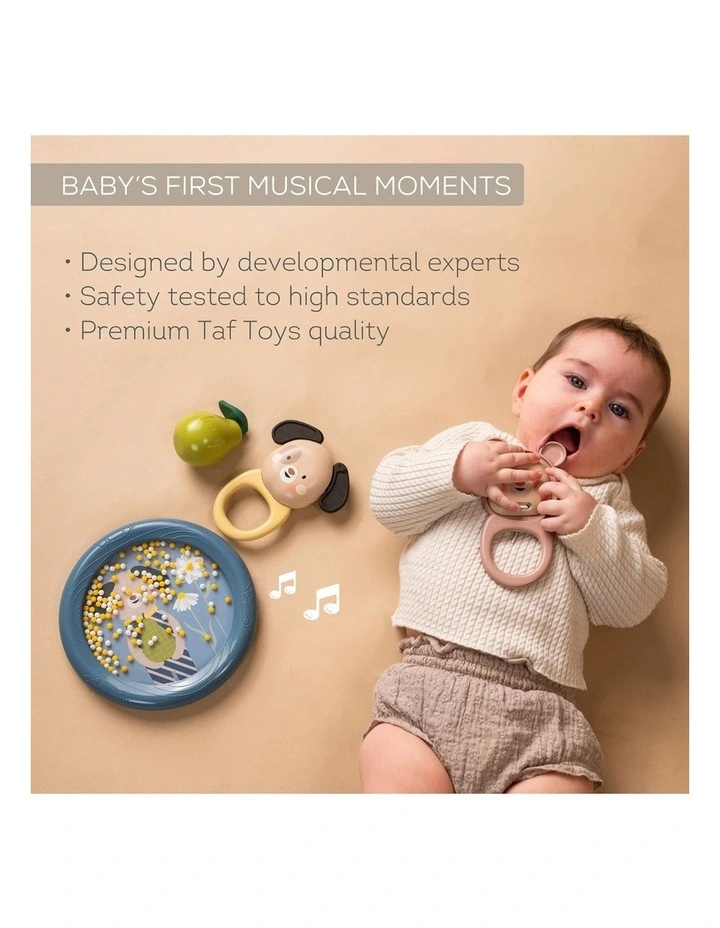4pc Musical Discovery Set Baby Instruments 6m image 7
