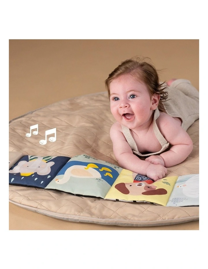 Soothing Sounds Book Baby Fabric Interactive Musical Toy image 2