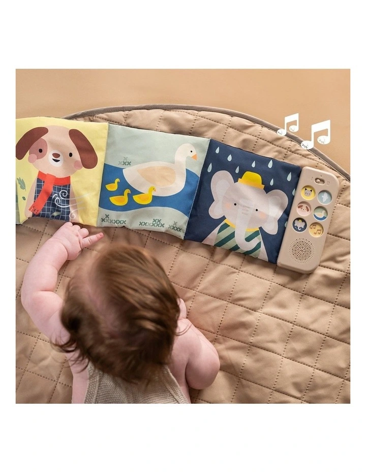 Soothing Sounds Book Baby Fabric Interactive Musical Toy image 3