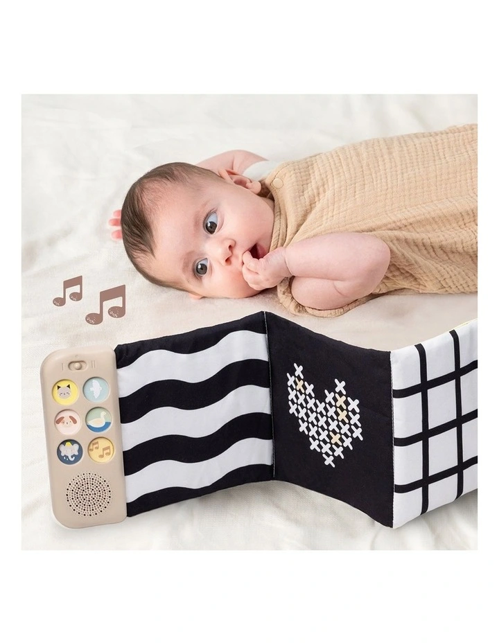 Soothing Sounds Book Baby Fabric Interactive Musical Toy image 4
