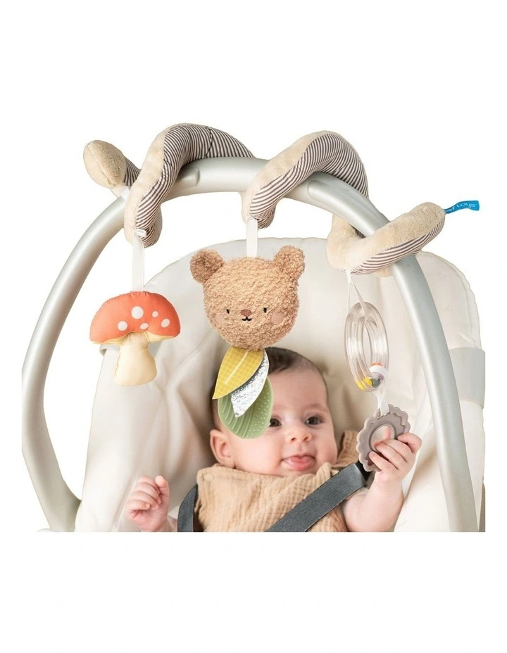 Bear Hugs Spiral Multi-Sensory Baby Stroller Toy 0M image 2