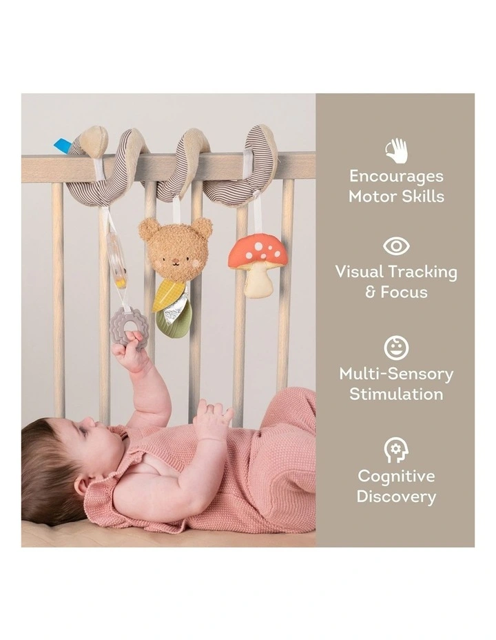 Bear Hugs Spiral Multi-Sensory Baby Stroller Toy 0M image 5