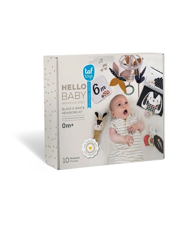 Newborn Gift Kit Sensory Development 0M Black & White image 7