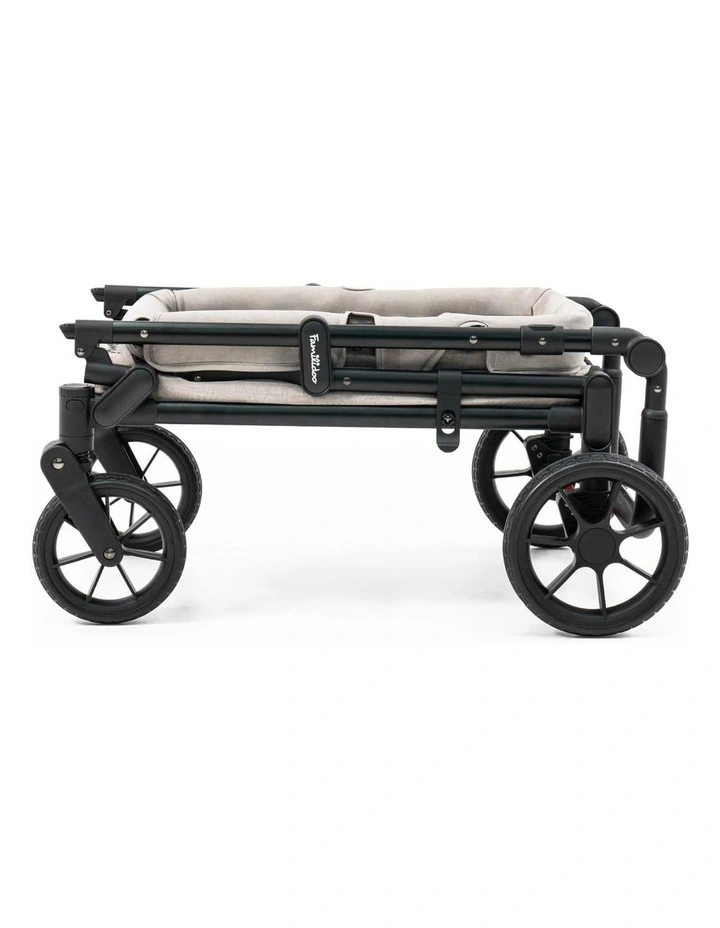 Q1 2.0 Wagon Stroller Lightweight Compact Safe Ash Rose 6-36M image 7