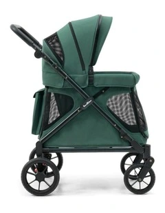 Familidoo Q1 2.0 Wagon Stroller Emerald Green Multi-Use