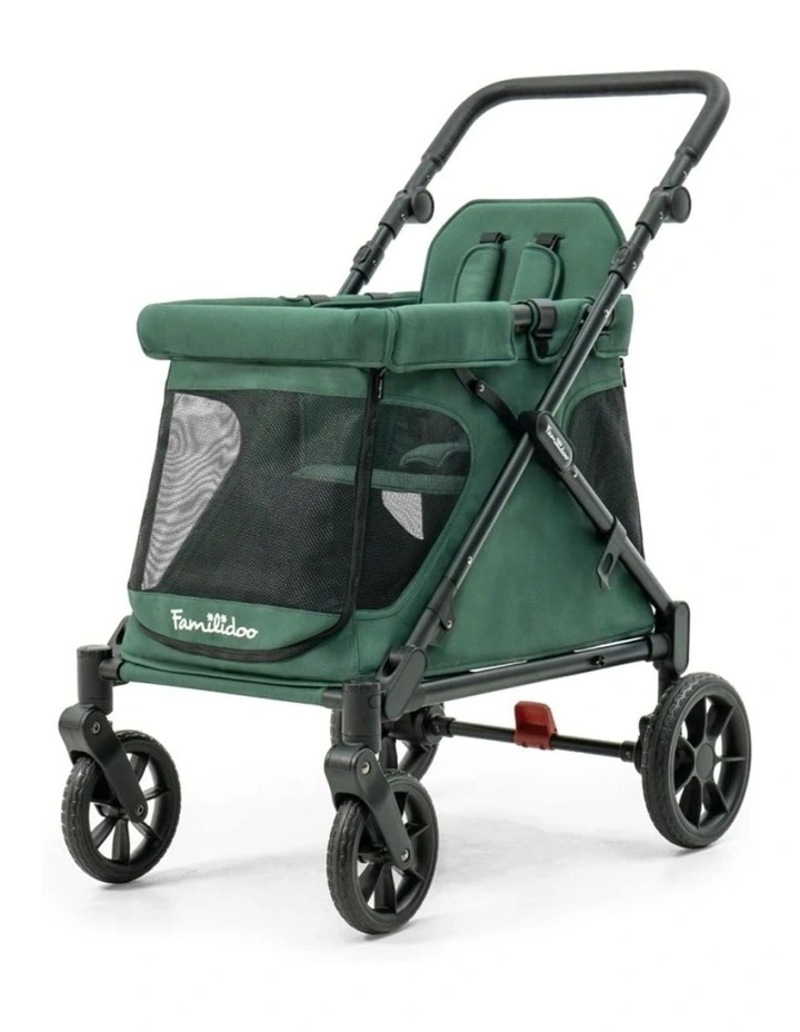 Familidoo Q1 2.0 Wagon Stroller Emerald Green Multi-Use image 4