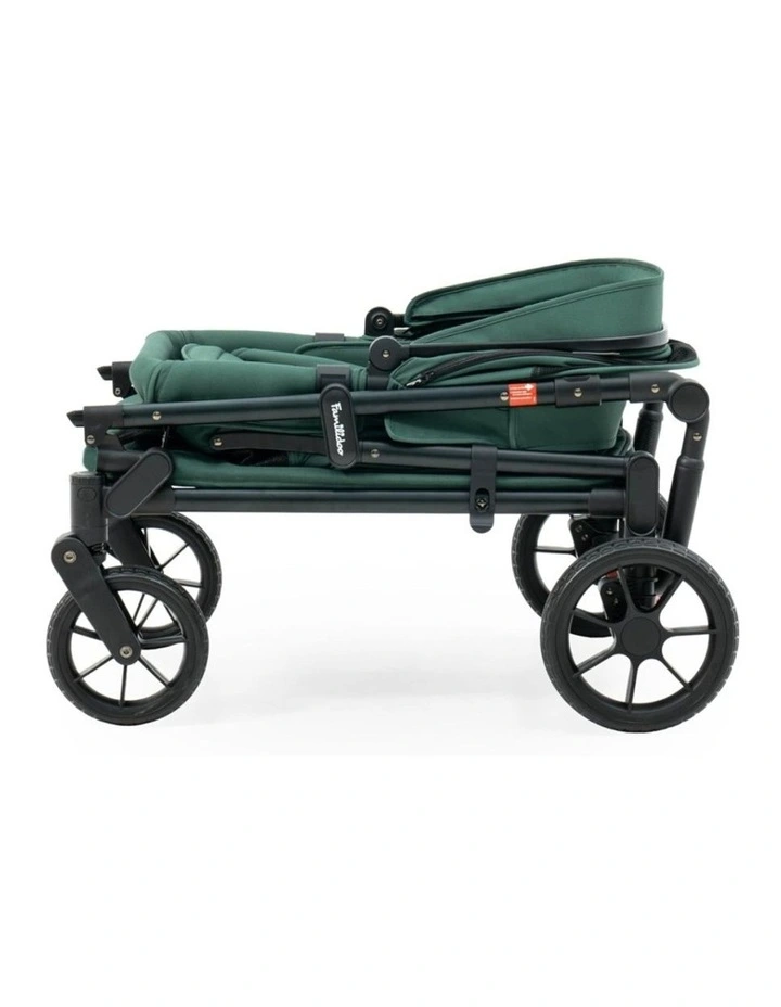 Familidoo Q1 2.0 Wagon Stroller Emerald Green Multi-Use image 5