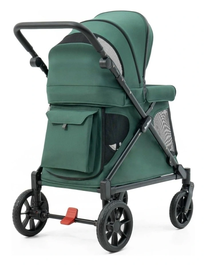 Familidoo Q1 2.0 Wagon Stroller Emerald Green Multi-Use image 6