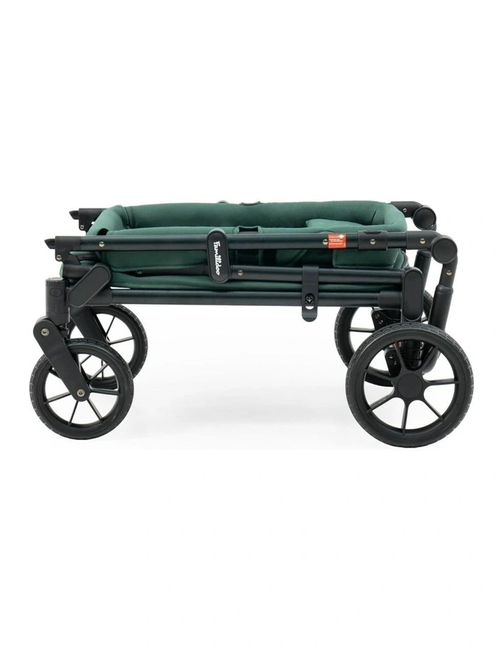 Familidoo Q1 2.0 Wagon Stroller Emerald Green Multi-Use image 7