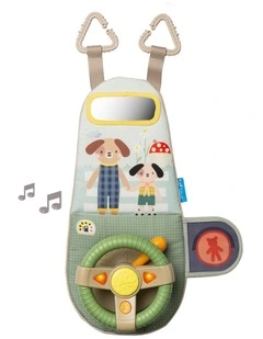 Drive & Discover Travel Toy Interactive Sounds Lights Baby