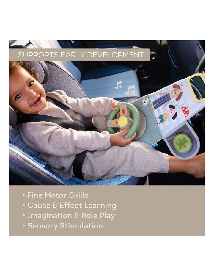 Drive & Discover Travel Toy Interactive Sounds Lights Baby image 5