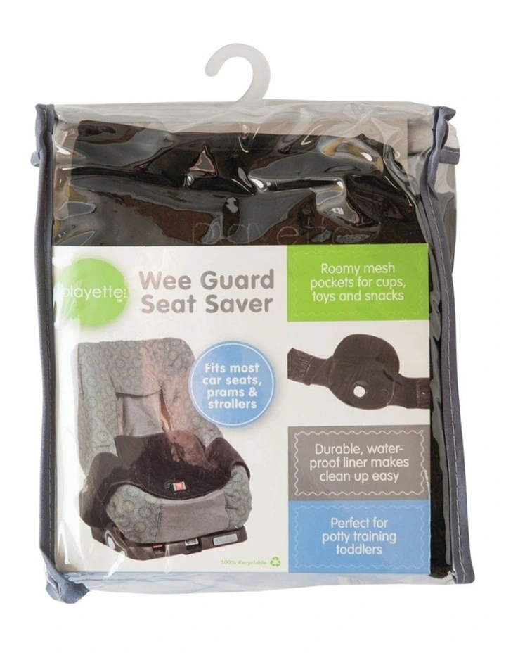 Wee Guard Waterproof Seat Saver With Detachable Mesh Pockets image 2
