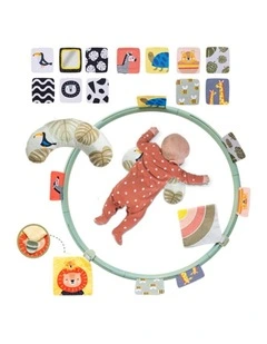 Tummy Time Trainer Baby Activity Gym W/ Accessories 0M 