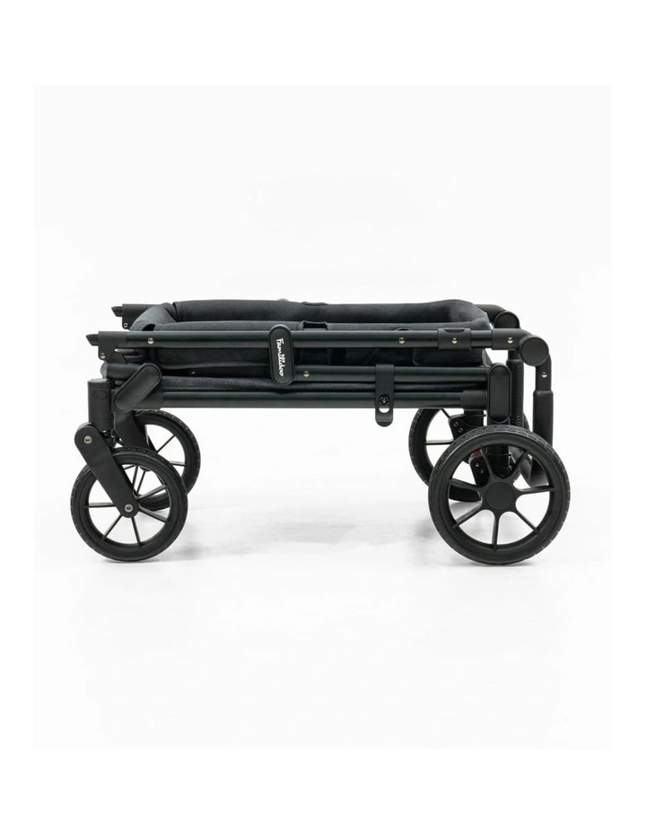 Familidoo Q1 2.0 Wagon Stroller Lightweight Charcoal Grey image 6