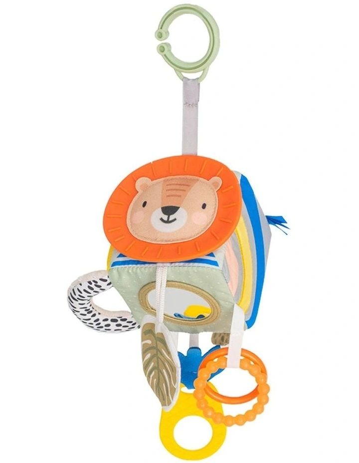 Savannah Discovery Cube Soft Activity Toy With Chime Bells 33cm image 1